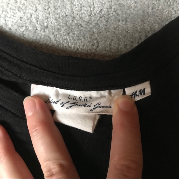 L.O.G.G. H&M Graphic Tee, EUC, M - Picture 9 of 11